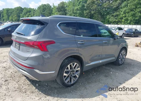 2022 Hyundai Santa Fe Calligraphy from USA, damaged, VIN 5NMS54AL0NH416745